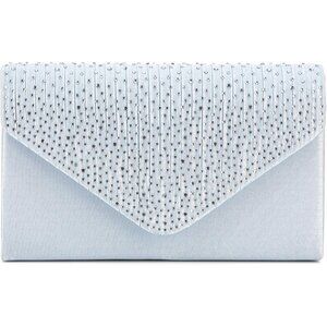 Women's Light Blue Envelope Clutch & Crossbody Bag for Wedding Party Ladies!!